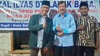 Anggota DPRD Provinsi Sumbar, Irzal Ilyas saat reses di Kelurahan Laing, Kota Solok