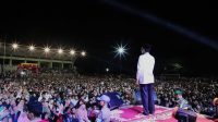 Ustad Abdul Somad saat Tabligh Akbar dan Sholawat bersama di Lapangan Merdeka Kota Solok