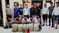 Tim Gabungan Polres Solok amankan 5 pelaku dan Barang Bukti dalam operasi pekat