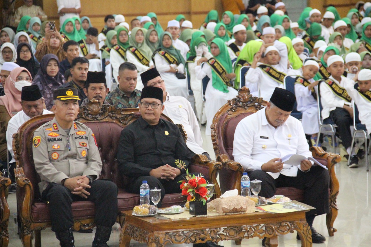 Forkopimda saat menghadiri Wisuda Tahfiz Qur'an Kota Solok