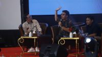 Reza saat menghadiri acara Local Media Summit 2024 di Hotel Sultan.